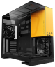 Компьютерный корпус Geometric Future Model 5 ARGB Black Yellow with fans (1AM5WKBY01100)