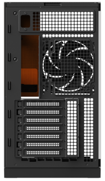 Компьютерный корпус Geometric Future Model 5 ARGB Black Yellow with fans (1AM5WKBY01100)