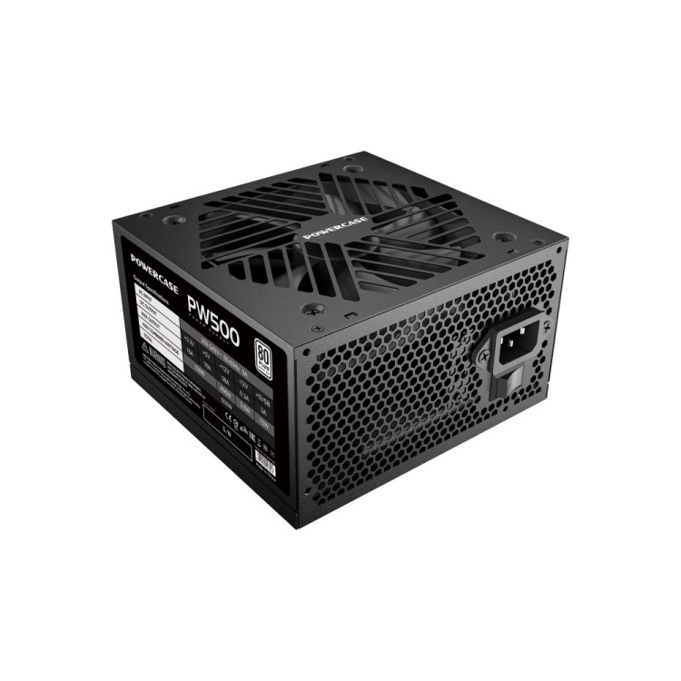 Блок питания Powercase 500W PW500 Black (PS-500W-DC) 