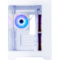 Компьютерный корпус 1STPLAYER MEGAVIEW MV6-TP ARGB White (MV6-TP-WH-2FC7R-W-1FC7-W)