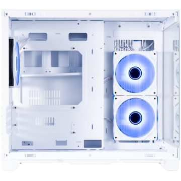 Компьютерный корпус 1STPLAYER MEGAVIEW MV6-TP ARGB White (MV6-TP-WH-2FC7R-W-1FC7-W)
