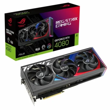 Видеокарта ASUS (ROG-STRIX-RTX4080-16G-GAMING) GeForce RTX 4080 16G ROG STRIX GAMING 90YV0IC1-M0NA00