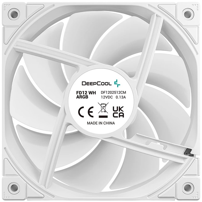 Комплект вентиляторов для корпуса Deepcool FD12 ARGB WH-3 IN 1 ARGB White BOX