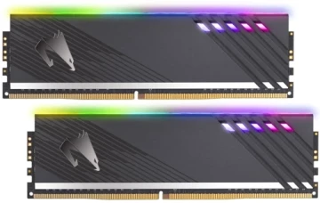 Оперативная память 16 Gb 3600 MHz GIGABYTE AORUS RGB Silver (GP-AR36C18S8K2HU416R)
