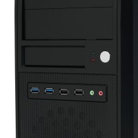 Компьютерный корпус Chieftec MESH без БП Black (CT-04B-OP)