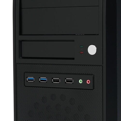 Компьютерный корпус Chieftec MESH без БП Black (CT-04B-OP)