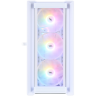 Компьютерный корпус 1STPLAYER TRILOBITE T4-G GLASS FRGB White (T4-G-WH-4F1-W)