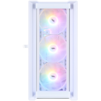 Компьютерный корпус 1STPLAYER TRILOBITE T4-G GLASS FRGB White (T4-G-WH-4F1-W)