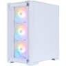 Компьютерный корпус 1STPLAYER TRILOBITE T4-G GLASS FRGB White (T4-G-WH-4F1-W)
