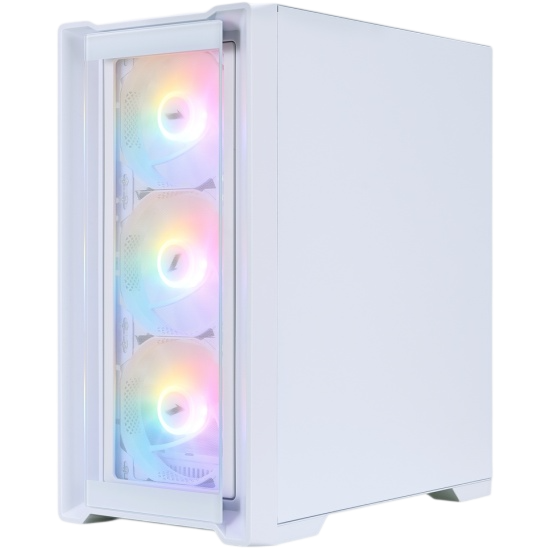 Компьютерный корпус 1STPLAYER TRILOBITE T4-G GLASS FRGB White (T4-G-WH-4F1-W)