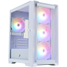 Компьютерный корпус 1STPLAYER TRILOBITE T4-G GLASS FRGB White (T4-G-WH-4F1-W)