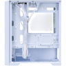 Компьютерный корпус 1STPLAYER TRILOBITE T4-G GLASS FRGB White (T4-G-WH-4F1-W)