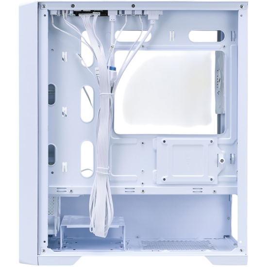 Компьютерный корпус 1STPLAYER TRILOBITE T4-G GLASS FRGB White (T4-G-WH-4F1-W)