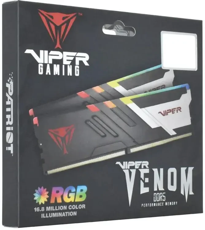 Оперативная память 48 Gb 6000 MHz PATRIOT Viper Venom RGB (PVVR548G600C30K)