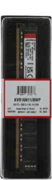 Оперативная память 8 Gb 1600 MHz Kingston (KVR16N11/8WP)