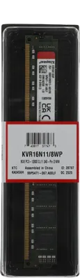 Оперативная память 8 Gb 1600 MHz Kingston (KVR16N11/8WP)