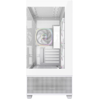 Компьютерный корпус Powercase Vision Micro S4W TG ARGB White (CVMMSHW-A3)
