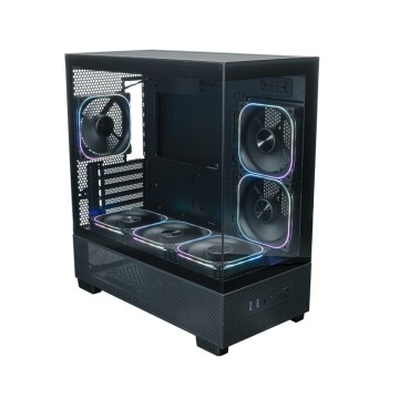 Компьютерный корпус XASTRA Q500M 6ARGB-FG-C10-UC ARGB Black (Q500M-6FG12A-C10-UC)