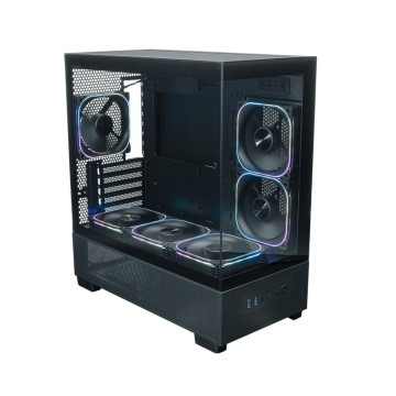 Компьютерный корпус XASTRA Q500M 6ARGB-FG-C10-UC ARGB Black (Q500M-6FG12A-C10-UC)
