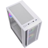 Компьютерный корпус Powercase Mistral SM04 TG ARGB White (CMMSM04W-A3)
