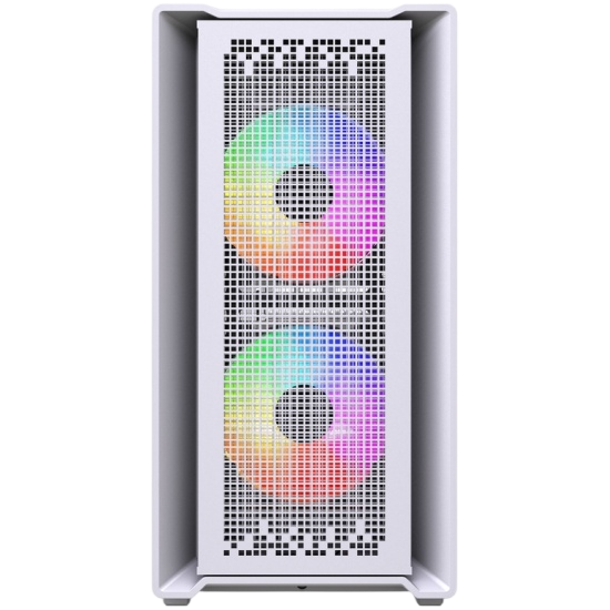 Компьютерный корпус Powercase Mistral SM04 TG ARGB White (CMMSM04W-A3)