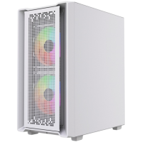 Компьютерный корпус Powercase Mistral SM04 TG ARGB White (CMMSM04W-A3)