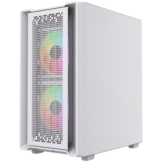 Компьютерный корпус Powercase Mistral SM04 TG ARGB White (CMMSM04W-A3)