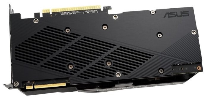 Видеокарта ASUS (DUAL-RTX2080S-8G-EVO-V2) GeForce RTX 2080 SUPER 1815MHz PCI-E 3.0 8192MB 15500MHz 256 bit 3xDisplayPort HDMI HDCP DUAL EVO V2