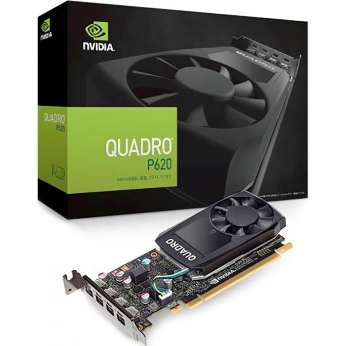 Видеокарта PNY (VCQP620DVI-PB) Quadro P620 PCI-E 2.0 2048Mb 128 bit