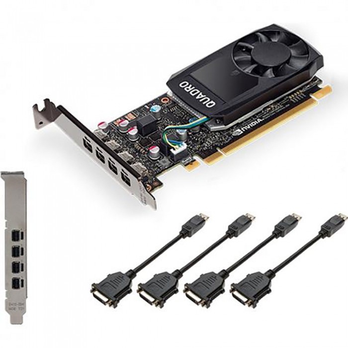 Видеокарта PNY (VCQP620DVI-PB) Quadro P620 PCI-E 2.0 2048Mb 128 bit