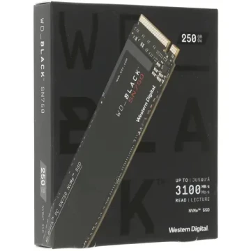 Твердотельный накопитель Western Digital 250 Gb Black WDS250G3X0C