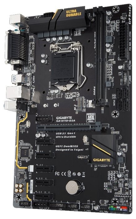 Материнская плата GIGABYTE GA-H110-D3A