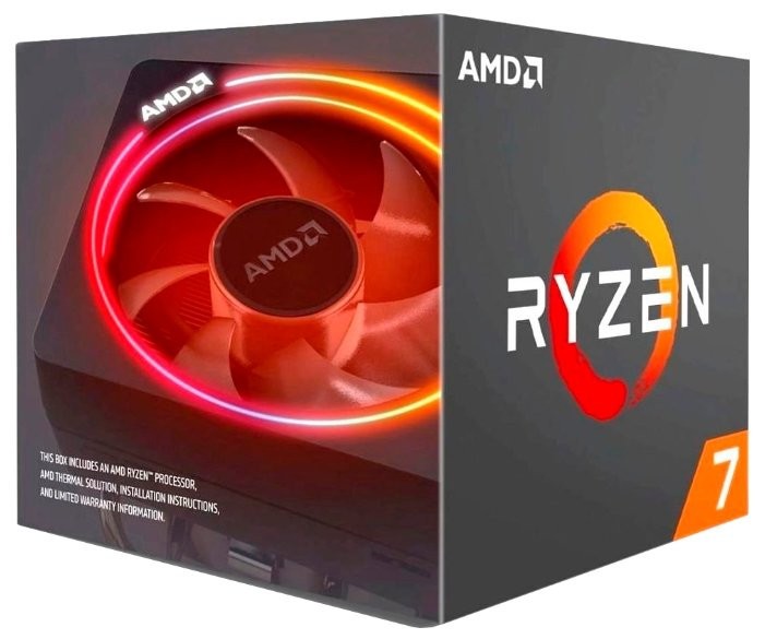 Процессор AMD Ryzen 7 2700X BOX YD270XBGAFBOX