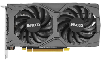 Видеокарта INNO3D (N16502-04D6X-171330N) GeForce GTX 1650 4GB Twin X2 OC V3