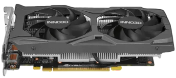 Видеокарта INNO3D (N16502-04D6X-171330N) GeForce GTX 1650 4GB Twin X2 OC V3