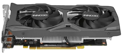 Видеокарта INNO3D (N16502-04D6X-171330N) GeForce GTX 1650 4GB Twin X2 OC V3