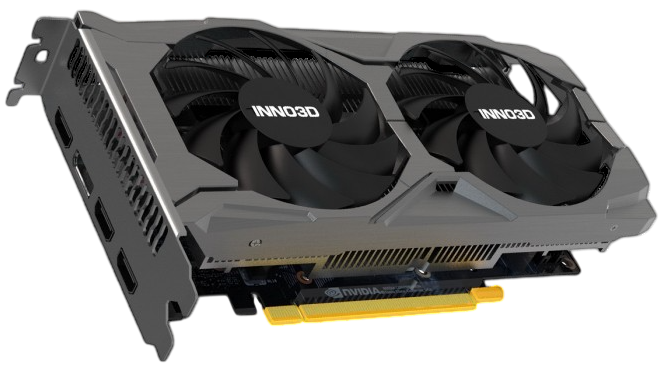 Видеокарта INNO3D (N16502-04D6X-171330N) GeForce GTX 1650 4GB Twin X2 OC V3