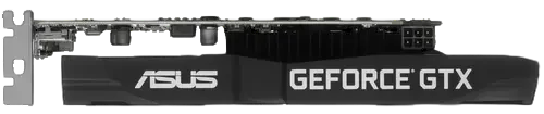 Видеокарта ASUS (DUAL-GTX1650-O4GD6-P-EVO) GeForce GTX 1650 4GB D6 OC 90YV0EZD-M0NA00