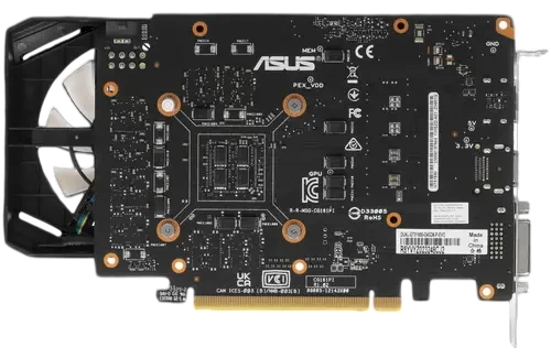 Видеокарта ASUS (DUAL-GTX1650-O4GD6-P-EVO) GeForce GTX 1650 4GB D6 OC 90YV0EZD-M0NA00