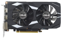 Видеокарта ASUS (DUAL-GTX1650-O4GD6-P-EVO) GeForce GTX 1650 4GB D6 OC 90YV0EZD-M0NA00