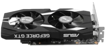 Видеокарта ASUS (DUAL-GTX1650-O4GD6-P-EVO) GeForce GTX 1650 4GB D6 OC 90YV0EZD-M0NA00