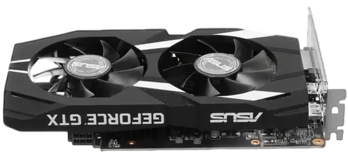 Видеокарта ASUS (DUAL-GTX1650-O4GD6-P-EVO) GeForce GTX 1650 4GB D6 OC 90YV0EZD-M0NA00