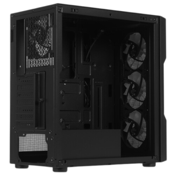 Компьютерный корпус 1STPLAYER TRILOBITE T7-P FRGB Black (T7-P-BK-4F1)