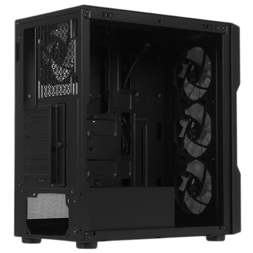 Компьютерный корпус 1STPLAYER TRILOBITE T7-P FRGB Black (T7-P-BK-4F1)