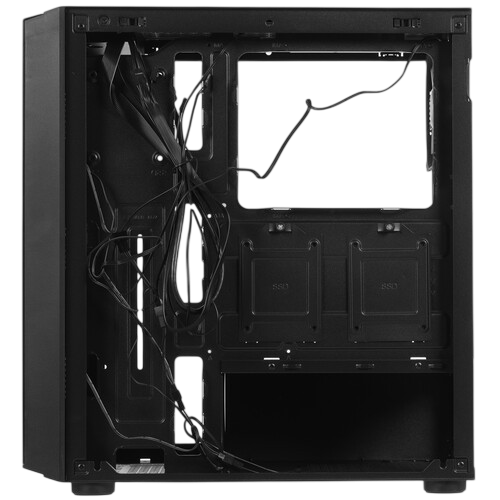 Компьютерный корпус 1STPLAYER TRILOBITE T7-P FRGB Black (T7-P-BK-4F1)
