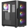 Компьютерный корпус 1STPLAYER TRILOBITE T7-P RGB Black (T7-P-BK-4F1)
