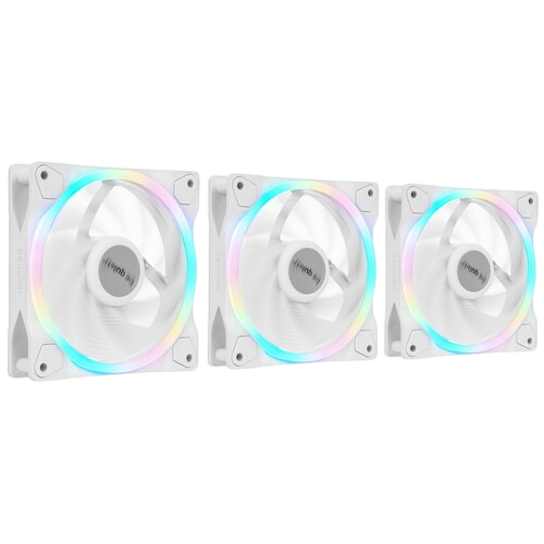 Комплект вентиляторов Be Quiet! LIGHT WINGS RGB White BL100