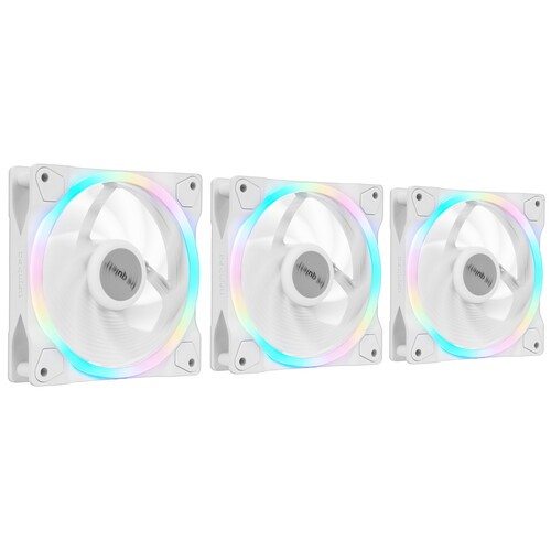 Комплект вентиляторов Be Quiet! LIGHT WINGS RGB White BL100