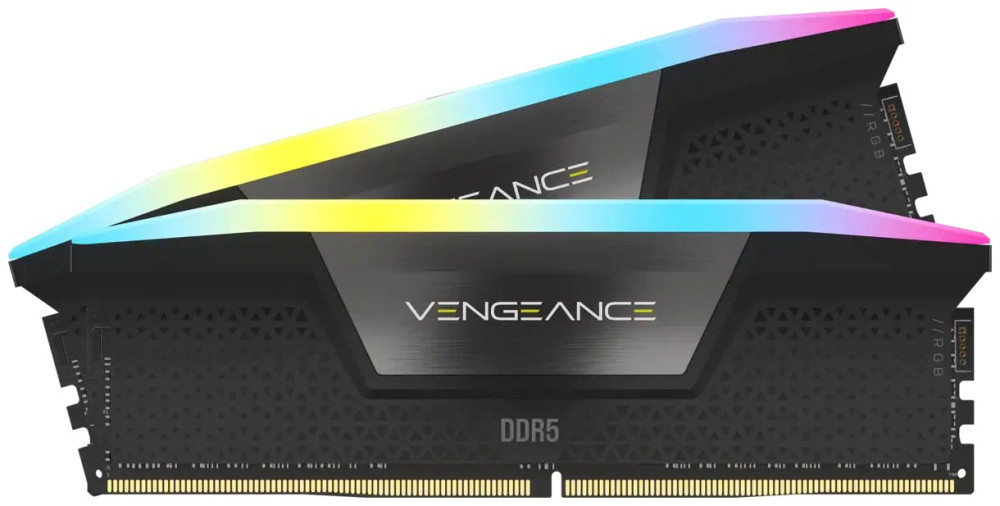 Оперативная память 32 Gb 6000 MHz Corsair VENGEANCE RGB Black (CMH32GX5M2E6000Z36)