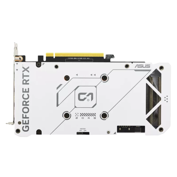 Видеокарта ASUS (DUAL-RTX4070S-O12G-EVO-WHITE) GeForce RTX 4070 SUPER 12GB EVO White OC (90YV0KC8-M0NA00)